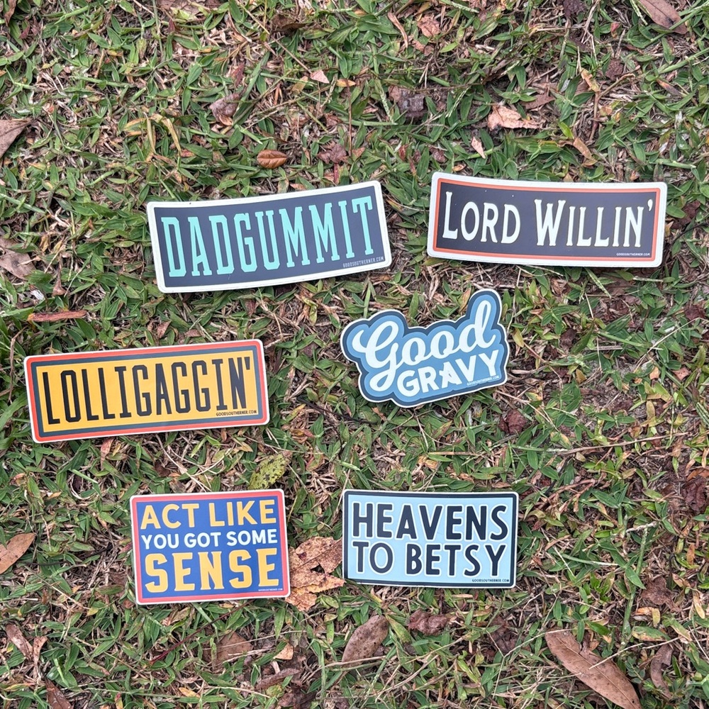 Colorful Home Design Stickers Set